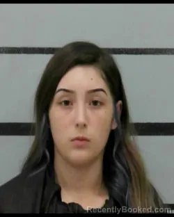 Mugshot of EVELYN MARIAH GUERRA booked in Lubbock County, Texas on July 1, 2026