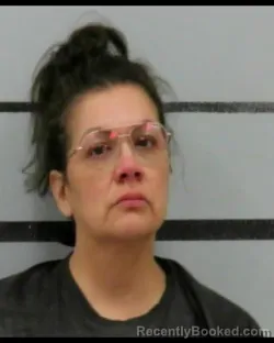 Mugshot of LUZCINDA SANDRA GARCIA booked in Lubbock County, Texas on May 15, 2026