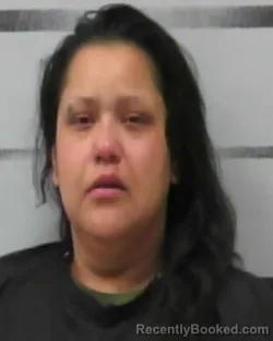 Mugshot of MELANIE GARZA booked in Lubbock County, Texas on July 13, 2026