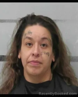 Mugshot of RAEDONNA GUERRERO booked in Lubbock County, Texas on May 14, 2026