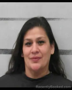 Mugshot of SUSANNA WILLIE GUERRA booked in Lubbock County, Texas on April 19, 2026