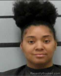 Mugshot of DAHNESHIA JOHNSON booked in Lubbock County, Texas on April 17, 2026