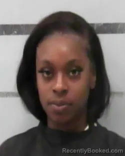 Mugshot of Keaasha Jones booked in Lubbock County, Texas on August 21, 2026