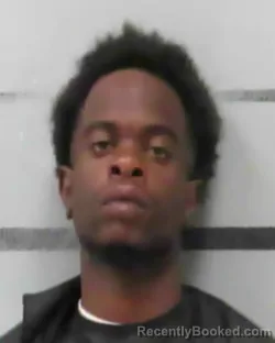 Mugshot of Kevon'dre Jayron Lamont Johnson booked in Lubbock County, Texas on September 8, 2026