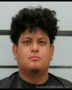 Mugshot of Lisandro Aleman Lopez booked in Lubbock County, Texas on August 26, 2026