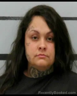 Mugshot of MARISSA ESMERELDA LOVATO booked in Lubbock County, Texas on June 7, 2026