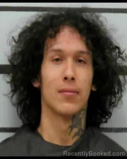 Mugshot of Armani Mungia booked in Lubbock County, Texas on August 28, 2026