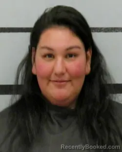 Mugshot of NADINE ANDREA GOMEZ MARCELENO HUMPHERY booked in Lubbock County, Texas on March 12, 2026