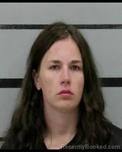 Mugshot of Shelby Anne Menefee booked in Lubbock County, Texas on September 10, 2026