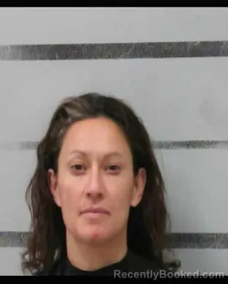 Mugshot of CHRISTINE REBECCA PAIZ booked in Lubbock County, Texas on May 21, 2026