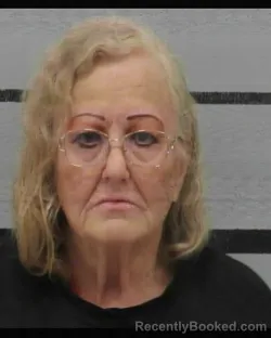 Mugshot of Linda Phelps booked in Lubbock County, Texas on September 14, 2026