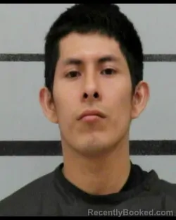 Mugshot of JOSUE AMINADAN RAMIREZ GUERRA booked in Lubbock County, Texas on July 8, 2026