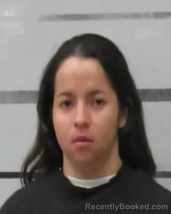 Mugshot of Yaquelin Trochez Garcia booked in Lubbock County, Texas on August 26, 2026