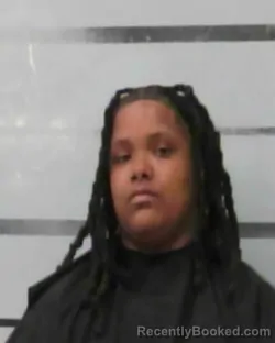 Mugshot of TRINAYA DOMINQUE WILLIAMS booked in Lubbock County, Texas on August 4, 2026