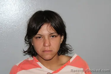 Mugshot of Miranda Annette Patterson booked in Madison County, Texas on October 14, 2026