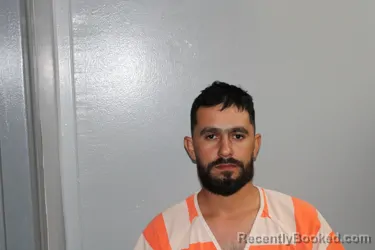 Mugshot of Eli Octavio Santos Ramirez booked in Madison County, Texas on October 21, 2026
