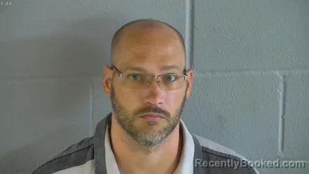 Mugshot of Sean Acree booked in Levy County, Florida on July 30, 2026