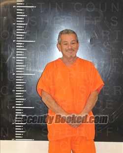 Booking photo from Martin County, Texas