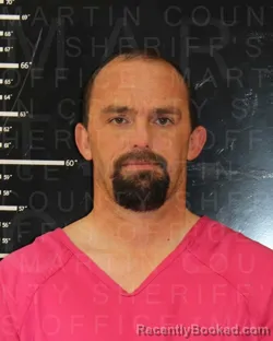 Booking photo from Martin County, Texas