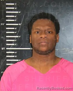 Mugshot of JALYN RASHOUD BUTLER booked in Martin County, Texas on March 26, 2026