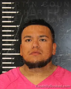 Mugshot of JOE ZACHARY REYES booked in Martin County, Texas on April 11, 2026