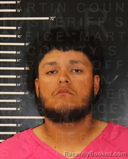 Mugshot of JUANDIEGO ARRIAGA booked in Martin County, Texas on April 23, 2026