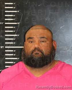 Mugshot of EMILIO ZUBIA booked in Martin County, Texas on April 29, 2026