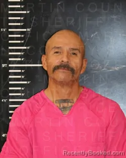 Mugshot of JUAN ANTONIO GARCIA booked in Martin County, Texas on May 16, 2026