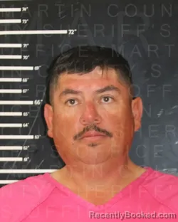 Mugshot of SERGIO MARROQUIN CANTU booked in Martin County, Texas on May 28, 2026