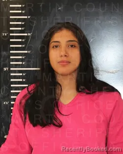 Mugshot of BRENNA SARAHI MATA booked in Martin County, Texas on May 29, 2026