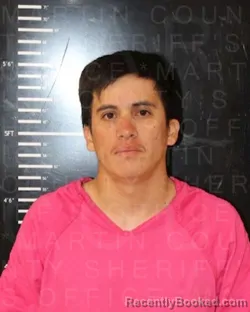Mugshot of DANIEL MOISES GARCIA GALVAN booked in Martin County, Texas on May 29, 2026