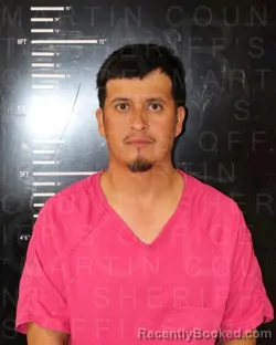 Mugshot of JOSUE ROCAEL GARCIA GALVAN booked in Martin County, Texas on May 29, 2026