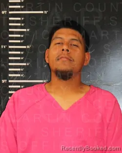 Mugshot of JORGE A AMEZQUITA booked in Martin County, Texas on May 31, 2026