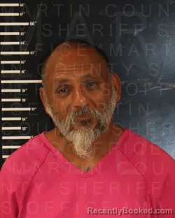 Mugshot of RICHARD TREIGO MARTINEZ booked in Martin County, Texas on June 14, 2026