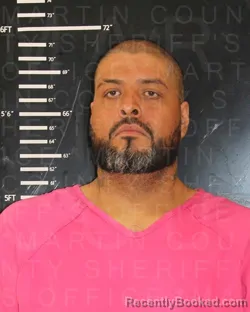 Mugshot of LUIS MIGUEL SARABIA RIOS booked in Martin County, Texas on June 24, 2026