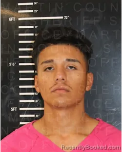 Mugshot of ELIJAH JIMENEZ booked in Martin County, Texas on June 29, 2026