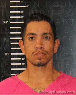 Mugshot of DANIEL BRITO booked in Martin County, Texas on July 29, 2026