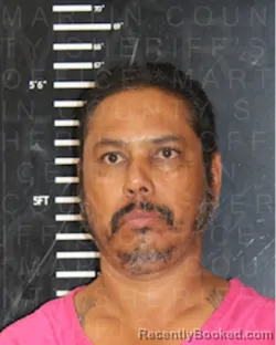 Mugshot of ISAIAS LUJAN PALACIOS booked in Martin County, Texas on August 4, 2026