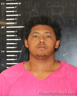 Mugshot of Hezekiah Lance Cazares booked in Martin County, Texas on August 8, 2026