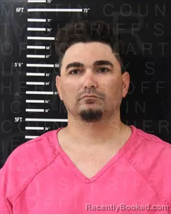 Mugshot of Manuel Hernandez booked in Martin County, Texas on August 12, 2026