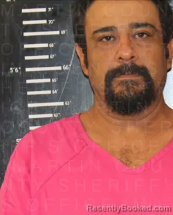 Mugshot of Fernando Rodriguez booked in Martin County, Texas on August 20, 2026