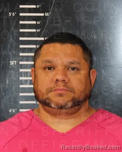 Mugshot of Gabriel Manuel Flores booked in Martin County, Texas on September 10, 2026