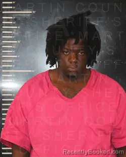 Mugshot of Jaqualon Kezmon-Lashun Brown booked in Martin County, Texas on September 17, 2026