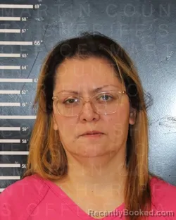 Mugshot of Valarie Torres booked in Martin County, Texas on September 26, 2026