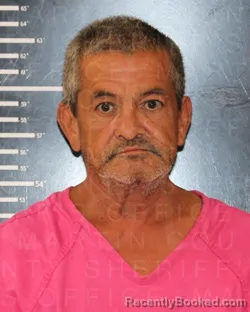 Mugshot of Ismael Ramos booked in Martin County, Texas on September 27, 2026