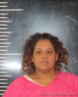 Mugshot of Destiny Rose Ortiz booked in Martin County, Texas on October 2, 2026