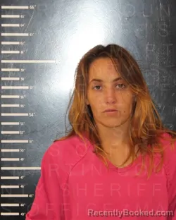 Mugshot of Maranda Kaylie Henson booked in Martin County, Texas on October 8, 2026