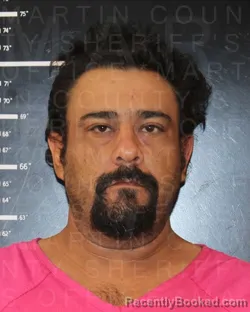 Mugshot of Fernando Rodriguez booked in Martin County, Texas on October 8, 2026