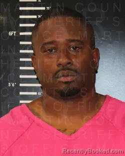 Mugshot of Gerome Nicholas Johnson booked in Martin County, Texas on October 19, 2026