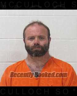 Booking photo from McCulloch County, Texas